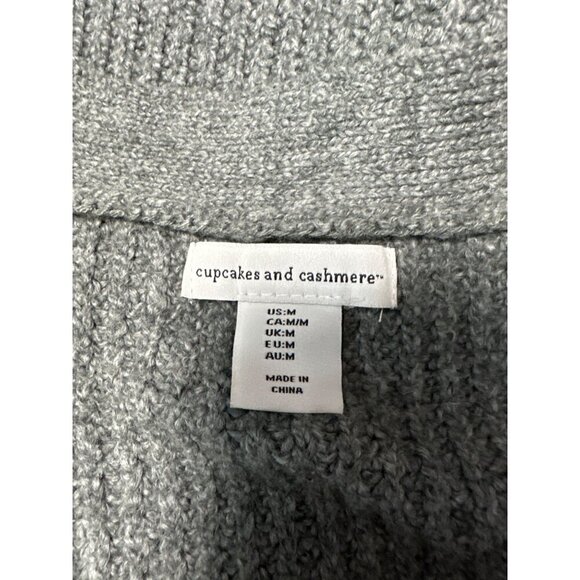 Cupcakes and Cashmere Long Sleeve Boyfriend Cardigan Size M - Picture 5 of 10